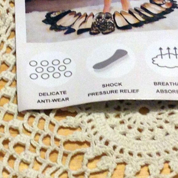 Sheepskin heel liners / heel grips / heel protectors - Picture 6 of 6